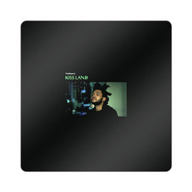 Магнит виниловый Квадрат с принтом The Weeknd , полимерный материал с магнитным слоем | размер 9*9 см, закругленные углы | the weeknd | викенд | тесфайе | уикенд