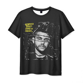 Мужская футболка 3D с принтом The Weeknd , 100% полиэфир | прямой крой, круглый вырез горловины, длина до линии бедер | Тематика изображения на принте: the weeknd | викенд | тесфайе | уикенд
