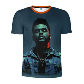 Мужская футболка 3D спортивная с принтом The Weeknd , 100% полиэстер с улучшенными характеристиками | приталенный силуэт, круглая горловина, широкие плечи, сужается к линии бедра | Тематика изображения на принте: the weeknd | викенд | тесфайе | уикенд