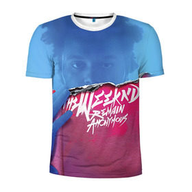 Мужская футболка 3D спортивная с принтом The Weeknd , 100% полиэстер с улучшенными характеристиками | приталенный силуэт, круглая горловина, широкие плечи, сужается к линии бедра | the weeknd | викенд | тесфайе | уикенд