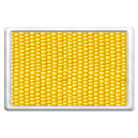 Магнит 45*70 с принтом Сладкая вареная кукуруза , Пластик | Размер: 78*52 мм; Размер печати: 70*45 | еда | кукуруза