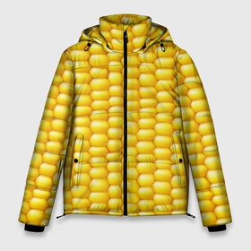 Мужская зимняя куртка 3D с принтом Сладкая вареная кукуруза , верх — 100% полиэстер; подкладка — 100% полиэстер; утеплитель — 100% полиэстер | длина ниже бедра, свободный силуэт Оверсайз. Есть воротник-стойка, отстегивающийся капюшон и ветрозащитная планка. 

Боковые карманы с листочкой на кнопках и внутренний карман на молнии. | еда | кукуруза