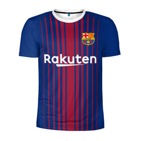 Мужская футболка 3D спортивная с принтом Фк Барселона , 100% полиэстер с улучшенными характеристиками | приталенный силуэт, круглая горловина, широкие плечи, сужается к линии бедра | барселона | испания | каталония | ла | лига | чемпион