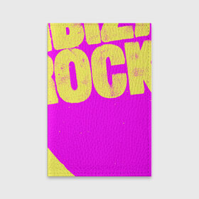 Обложка для паспорта матовая кожа с принтом Ibiza Rocks Pink , натуральная матовая кожа | размер 19,3 х 13,7 см; прозрачные пластиковые крепления | 