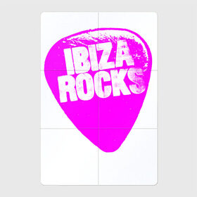 Магнитный плакат 2Х3 с принтом Ibiza Rocks Pink , Полимерный материал с магнитным слоем | 6 деталей размером 9*9 см | Тематика изображения на принте: 