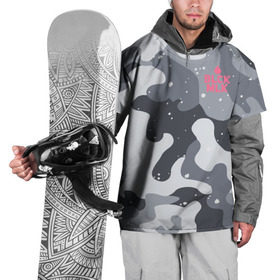 Накидка на куртку 3D с принтом BLCK MLK PINKY , 100% полиэстер |  | black | camo | camouflagem | collection | milk | камо | камуфляж