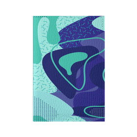 Обложка для паспорта матовая кожа с принтом Sky pattern , натуральная матовая кожа | размер 19,3 х 13,7 см; прозрачные пластиковые крепления | 3d | abstraction | абстракция | геометрия | грани | линии | полигоны | сочетания | текстура | треугольники