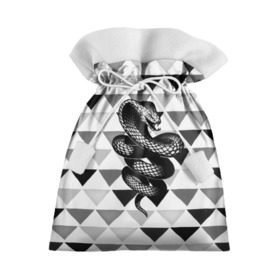 Подарочный 3D мешок с принтом Snake , 100% полиэстер | Размер: 29*39 см | Тематика изображения на принте: 3d | snake | животные | змея | ползучие | хладнокровные | чешуя