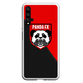 Чехол для Honor 20 с принтом PandafxTM , Силикон | Область печати: задняя сторона чехла, без боковых панелей | 7f united | fifa | pandafx | панда