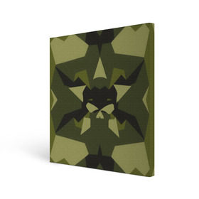 Холст квадратный с принтом Геометричный Камуфляж Череп , 100% ПВХ |  | camo | design | geometry | green | skull | star | street | urban | вечеринка | геометрия | дизайн | звезда | камо | камуфляж | клуб | мода | пафос | стиль | треугольники | улица | урбан | хаки | череп