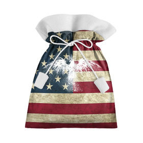 Подарочный 3D мешок с принтом Флаг США с белым орлом , 100% полиэстер | Размер: 29*39 см | usa | америка | американец | америки | звездно полосатый | необычный | нью йорк | орел | соединенные | сша | флаг | штаты | янки