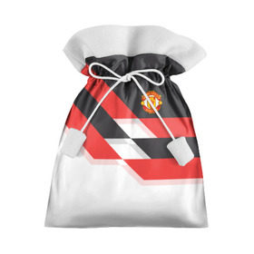 Подарочный 3D мешок с принтом Manchester United - Stripe , 100% полиэстер | Размер: 29*39 см | Тематика изображения на принте: manchester united | stripe | манчестер юнайтед | футбол