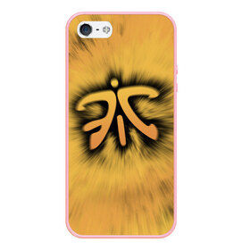 Чехол для iPhone 5/5S матовый с принтом Team Fnatic , Силикон | Область печати: задняя сторона чехла, без боковых панелей | cs | csgo | dota | dota 2 | fnatic | team fnatic | дота | киберспорт | кс | фнатики