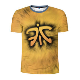 Мужская футболка 3D спортивная с принтом Team Fnatic , 100% полиэстер с улучшенными характеристиками | приталенный силуэт, круглая горловина, широкие плечи, сужается к линии бедра | cs | csgo | dota | dota 2 | fnatic | team fnatic | дота | киберспорт | кс | фнатики