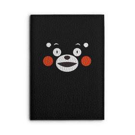 Обложка для автодокументов с принтом Kumamon , натуральная кожа |  размер 19,9*13 см; внутри 4 больших “конверта” для документов и один маленький отдел — туда идеально встанут права | kumamon | во имя сатаны | во славу сатане | кумамон