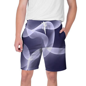 Мужские шорты 3D с принтом Abstract colors ,  полиэстер 100% | прямой крой, два кармана без застежек по бокам. Мягкая трикотажная резинка на поясе, внутри которой широкие завязки. Длина чуть выше колен | 