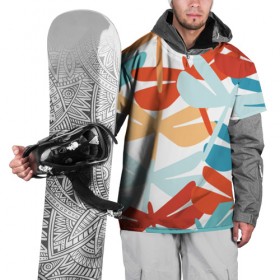 Накидка на куртку 3D с принтом Стрекозы , 100% полиэстер |  | Тематика изображения на принте: 