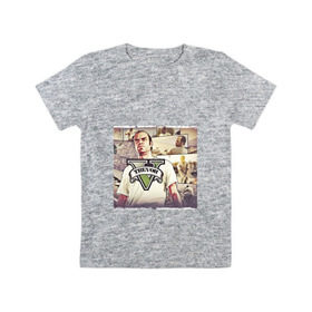 Детская футболка хлопок с принтом Тревор ГТА 5 , 100% хлопок | круглый вырез горловины, полуприлегающий силуэт, длина до линии бедер | gta5 | gtav | philips | trevor | гта 5 | гтаv | тревор филипс
