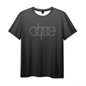 Мужская футболка 3D с принтом Dope geometria , 100% полиэфир | прямой крой, круглый вырез горловины, длина до линии бедер | паттерн | соты | текстура | треугольник | узор | шестигранник