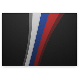 Поздравительная открытка с принтом Sport Russia , 100% бумага | плотность бумаги 280 г/м2, матовая, на обратной стороне линовка и место для марки
 | flag | патриот | россия | русский | спорт | флаг