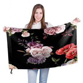 Флаг 3D с принтом Flower Fashion , 100% полиэстер | плотность ткани — 95 г/м2, размер — 67 х 109 см. Принт наносится с одной стороны | 3d | birds | fashion flower | flower | pattern | другие | красивые цветы | красные | прикольные | природа | птицы | розы | текстуры | цветочки | цветы