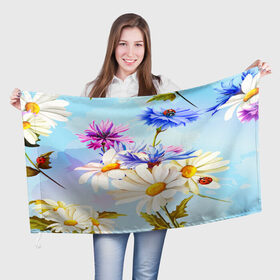 Флаг 3D с принтом Flowers , 100% полиэстер | плотность ткани — 95 г/м2, размер — 67 х 109 см. Принт наносится с одной стороны | 3d | fashion flower | flower | pattern | другие | красивые цветы | красные | прикольные | природа | розы | текстуры | цветочки | цветы