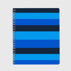 Тетрадь с принтом Фк Питер , 100% бумага | 48 листов, плотность листов — 60 г/м2, плотность картонной обложки — 250 г/м2. Листы скреплены сбоку удобной пружинной спиралью. Уголки страниц и обложки скругленные. Цвет линий — светло-серый
 | blue | champions | league | петербург | санкт | синий | форма