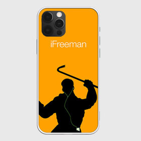 Чехол для iPhone 12 Pro Max с принтом iFreeman , Силикон |  | Тематика изображения на принте: freeman | gordon | half | halflife | hl | life | гордон | лайф | фримен | халва | халф | халфлайф | халява