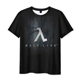 Мужская футболка 3D с принтом Half-Life 3 , 100% полиэфир | прямой крой, круглый вырез горловины, длина до линии бедер | Тематика изображения на принте: freeman | gordon | half | halflife | hl | life | гордон | лайф | фримен | халва | халф | халфлайф | халява