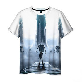 Мужская футболка 3D с принтом Half-Life , 100% полиэфир | прямой крой, круглый вырез горловины, длина до линии бедер | freeman | gordon | half | halflife | hl | life | гордон | лайф | фримен | халва | халф | халфлайф | халява