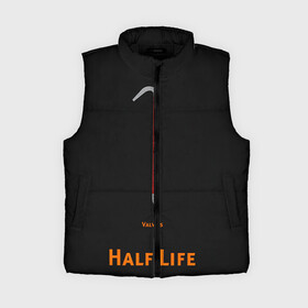 Женский жилет утепленный 3D с принтом Half Life ,  |  | freeman | gordon | half | halflife | hl | life | гордон | лайф | фримен | халва | халф | халфлайф | халява
