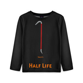 Детский лонгслив 3D с принтом Half-Life , 100% полиэстер | длинные рукава, круглый вырез горловины, полуприлегающий силуэт
 | freeman | gordon | half | halflife | hl | life | гордон | лайф | фримен | халва | халф | халфлайф | халява