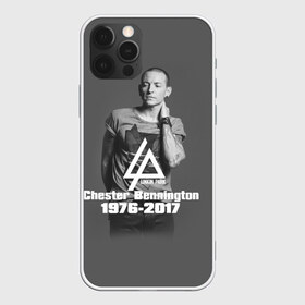 Чехол для iPhone 12 Pro Max с принтом Честер Беннингтон , Силикон |  | bennington | chester | linkin | park | rip | беннингтон | честер