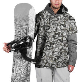 Накидка на куртку 3D с принтом Китайские драконы , 100% полиэстер |  | Тематика изображения на принте: dragons | азия | белый | восток | восточный | дракон | китай | монстр | паттрен | текстура