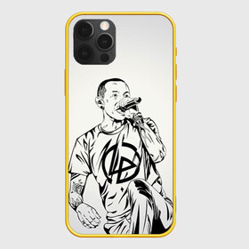 Чехол для iPhone 12 Pro Max с принтом Chester Bennington , Силикон |  | Тематика изображения на принте: chester bennington | рок