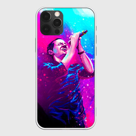 Чехол для iPhone 12 Pro Max с принтом Chester Bennington , Силикон |  | Тематика изображения на принте: art | chester bennington | рок