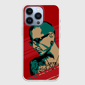 Чехол для iPhone 13 Pro с принтом Chester Bennington ,  |  | chester bennington | рок