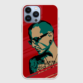 Чехол для iPhone 13 Pro Max с принтом Chester Bennington ,  |  | chester bennington | рок