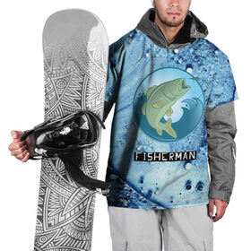 Накидка на куртку 3D с принтом FisherMan , 100% полиэстер |  | baitbest | bottom | driftwood | fisherman | fishing | fishwaterhook | pike | river | вода | дно | коряга | крючок | лучший рыбак | наживка | река | рыба | рыбалка | щука