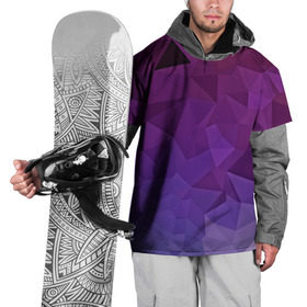 Накидка на куртку 3D с принтом Фиолетовые грани , 100% полиэстер |  | Тематика изображения на принте: abstract | abstraction | color | geometry | mirror | polygon | абстракция | геометрия | грани | линии | полигоны | сочетания | стекло | треугольники