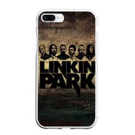 Чехол для iPhone 7Plus/8 Plus матовый с принтом Linkin Park Band , Силикон | Область печати: задняя сторона чехла, без боковых панелей | chester bennington | linkin park | беннингтон | линкин паркб честер | майк | шинода