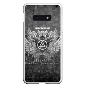 Чехол для Samsung S10E с принтом 2017 Chester Linkin Park , Силикон | Область печати: задняя сторона чехла, без боковых панелей | bennington | chester | linkin park | беннингтон | линкин парк | майк | честер | шинода