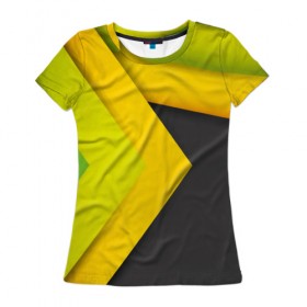 Женская футболка 3D с принтом Arrows , 100% полиэфир ( синтетическое хлопкоподобное полотно) | прямой крой, круглый вырез горловины, длина до линии бедер | абстракция | стрелка