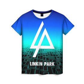 Женская футболка 3D с принтом Linkin Park , 100% полиэфир ( синтетическое хлопкоподобное полотно) | прямой крой, круглый вырез горловины, длина до линии бедер | 3d | chester bennington | grey daze | linkin park | stone temple pilots | альтернатива | беннингтон | музыка | честер