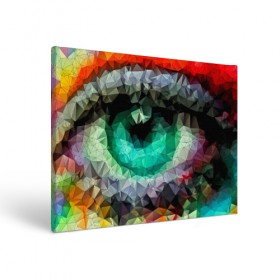 Холст прямоугольный с принтом eyes swag , 100% ПВХ |  | 3d | abstraction | daylight | daylights | eyes | glimmers | lights | peepers | polygon | swag | triangle | абстракция | геометрия | глаза | гляделки | естественное освещение | рассвет