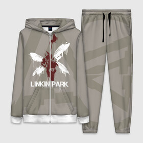 Женский костюм 3D с принтом Linkin Park   Hybrid logos ,  |  | 0x000000123 | chester | hybrid | linkin park | линкин парк
