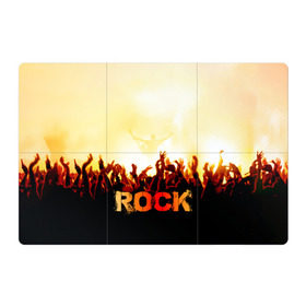 Магнитный плакат 3Х2 с принтом Rock концерт , Полимерный материал с магнитным слоем | 6 деталей размером 9*9 см | Тематика изображения на принте: rock | в толпу | гитара | группа | дым | жанр | концерт | металл | музыка | надпись | панк | певец | песня | прыжок | рок | рок н рол | руки | стиль | хард | хой | я люблю рок