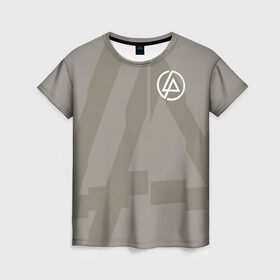 Женская футболка 3D с принтом Linkin Park Hoodie , 100% полиэфир ( синтетическое хлопкоподобное полотно) | прямой крой, круглый вырез горловины, длина до линии бедер | 0x000000123 | chester | linkin park | линкин парк