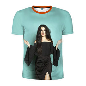 Мужская футболка 3D спортивная с принтом Selena Gomez , 100% полиэстер с улучшенными характеристиками | приталенный силуэт, круглая горловина, широкие плечи, сужается к линии бедра | Тематика изображения на принте: selena gomez