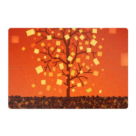 Магнитный плакат 3Х2 с принтом Золотая осень , Полимерный материал с магнитным слоем | 6 деталей размером 9*9 см | ветви | ветка | дерево | древо | лес | листва | листья | осень | природа